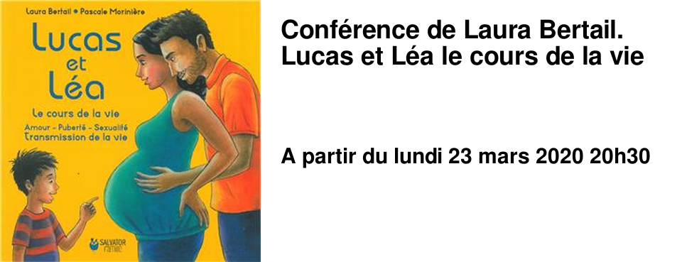 Conf�rence de Laura Bertail. Lucas et L�a le cours de la vie